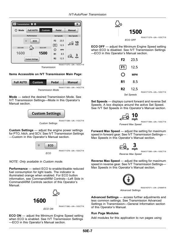 John Deere 8R Tractors (Serial No. 260001-) Export Edition Operator's Manual (OMTR137921) - Image 2