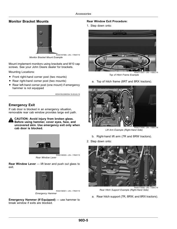 John Deere 8R Tractors (Serial No. 260001-) Export Edition Operator's Manual (OMTR137921) - Image 3