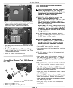 Alternative view of John Deere 8R Tractors (Serial No. 260001-) North America Operator's Manual (OMTR137951)