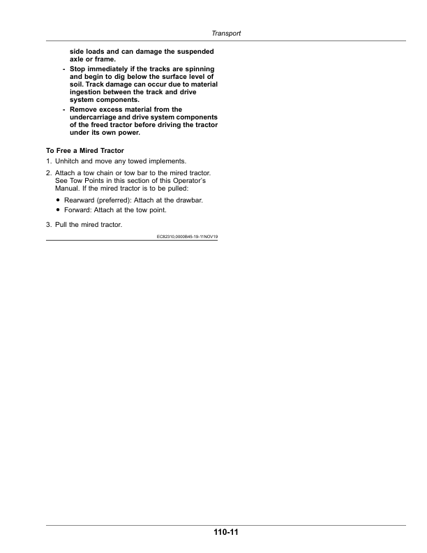 John Deere 8RX Tractors (Serial No. 810001-) Export Edition Operator's Manual (OMTR137965) - Image 3