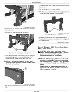 Alternative view of John Deere 9RT Tractor (Serial No. 929001-) European Edition Operator's Manual (OMTR137985)