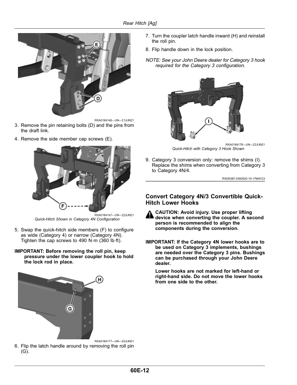 John Deere 9RT Tractor (Serial No. 929001-) European Edition Operator's Manual (OMTR137985) - Image 2