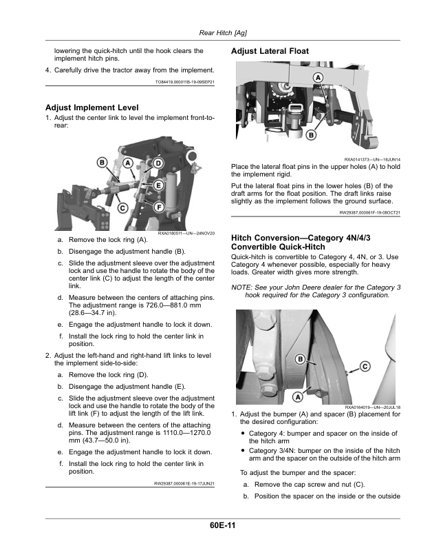 John Deere 9R Tractor (Serial No. 090000-) Export Edition Operator's Manual (OMTR138000) - Image 2