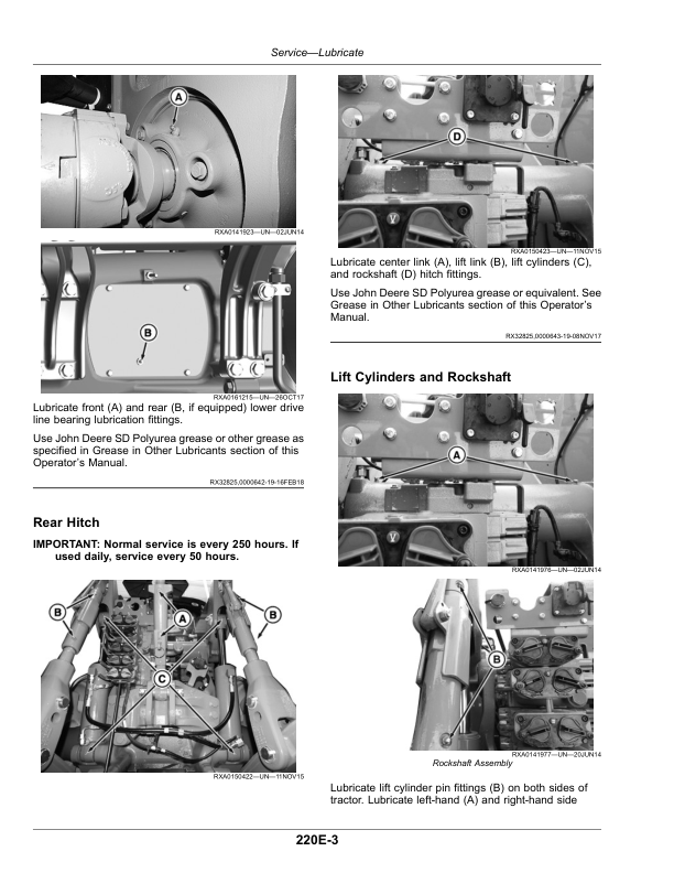 John Deere 9R Tractor (Serial No. 090000-) Export Edition Operator's Manual (OMTR138000) - Image 4