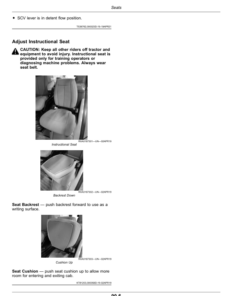 Alternative view of John Deere 9RT Tractor (Serial No. 929001-) Export Edition Operator's Manual (OMTR138044)