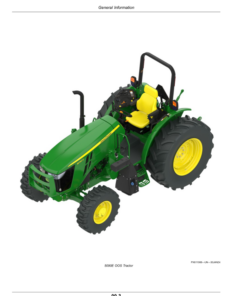 Alternative view of John Deere 5090E, 5090EL, 5100E (FT4) Tractors (080000-) (North American) Operator's Manual (OMTR141618)