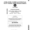 John Deere 6105E, 6120E, 6120EH, 6135E Final Tier IV Tractors (North America Edition) Operator's Manual (OMTR141999)