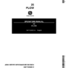 John Deere 25 Plow Operator's Manual (OMTY20500)