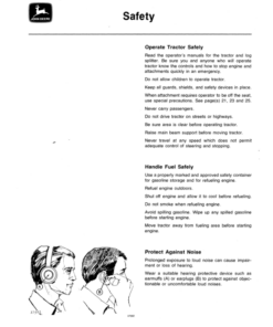 Alternative view of John Deere 4 Log Splitter Operator's Manual (OMTY20502)