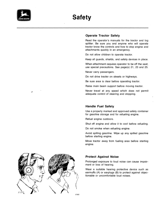 John Deere 4 Log Splitter Operator's Manual (OMTY20502) - Image 2