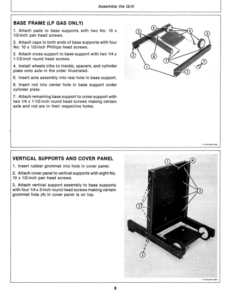 Alternative view of John Deere 34G, 44G Gas Grills Operator's Manual (OMTY20550)