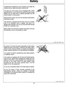 Alternative view of John Deere A18 High Pressure Washer Operator's Manual (OMTY20551)