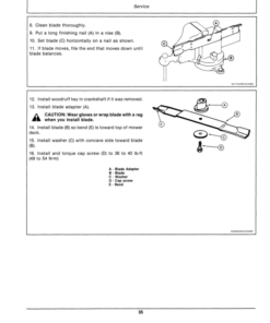 Alternative view of John Deere 21-Inch Walk-Behind Rotary Mower (250001-) Operator's Manual (OMTY20588)