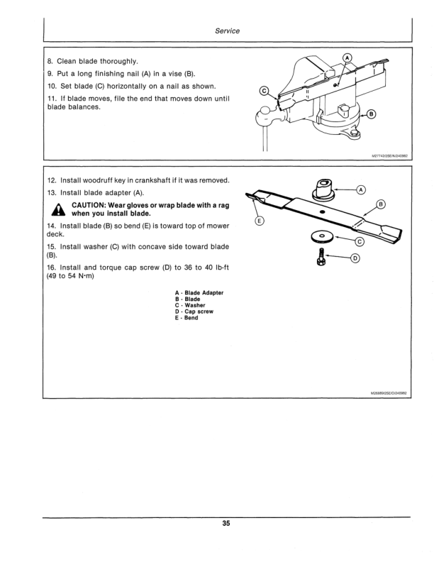 John Deere 21-Inch Walk-Behind Rotary Mower (250001-) Operator's Manual (OMTY20588) - Image 2