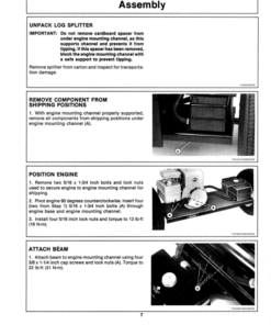 Alternative view of John Deere 52 Log Splitter Operator's Manual (OMTY20591)