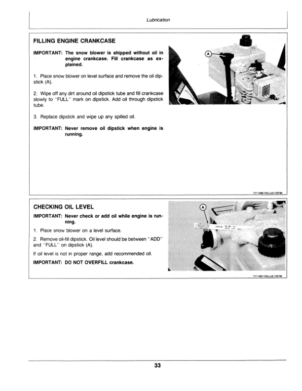 John Deere 524 Snow Blower Operator's Manual (OMTY20710) - Image 2