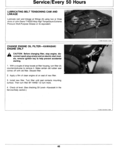 Alternative view of John Deere 48-, 52-Inch Commercial Walk-Behind Mowers Operator's Manual (OMTY20721)