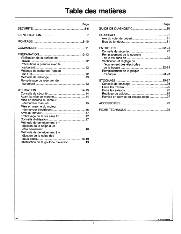 John Deere 321 Snow Thrower Operator's Manual (OMTY20732) - Image 2