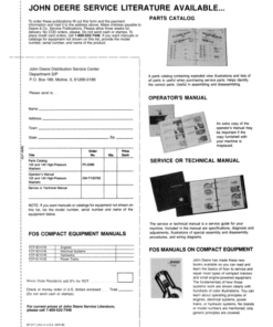 Alternative view of John Deere 125, 140 High-Pressure Washers Operator's Manual (OMTY20783)