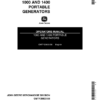 John Deere 1000, 1400 Portable Generators Operator's Manual (OMTY20833)