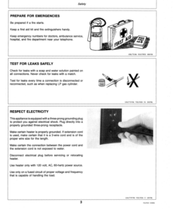 Alternative view of John Deere P150 LP Gas Portable Space Heater Operator's Manual (OMTY20852)