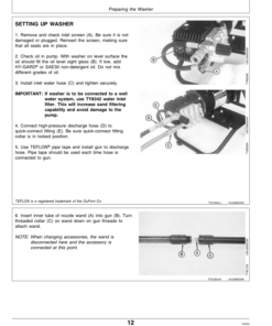 Alternative view of John Deere 10XE, 15XE High Pressure Washers Operator's Manual (OMTY21634)