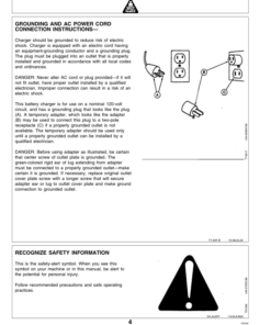 Alternative view of John Deere 10/2 Amp Battery Charger/Monitor & Engine Starter Operator's Manual (OMTY21638)
