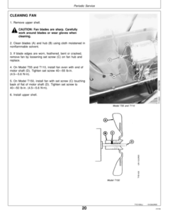 Alternative view of John Deere T55, T110 & T150 Portable Space Heaters Operator's Manual (OMTY21659)