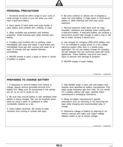 Alternative view of John Deere Battery Charger, TY5162 Operator's Manual (OMTY24013)