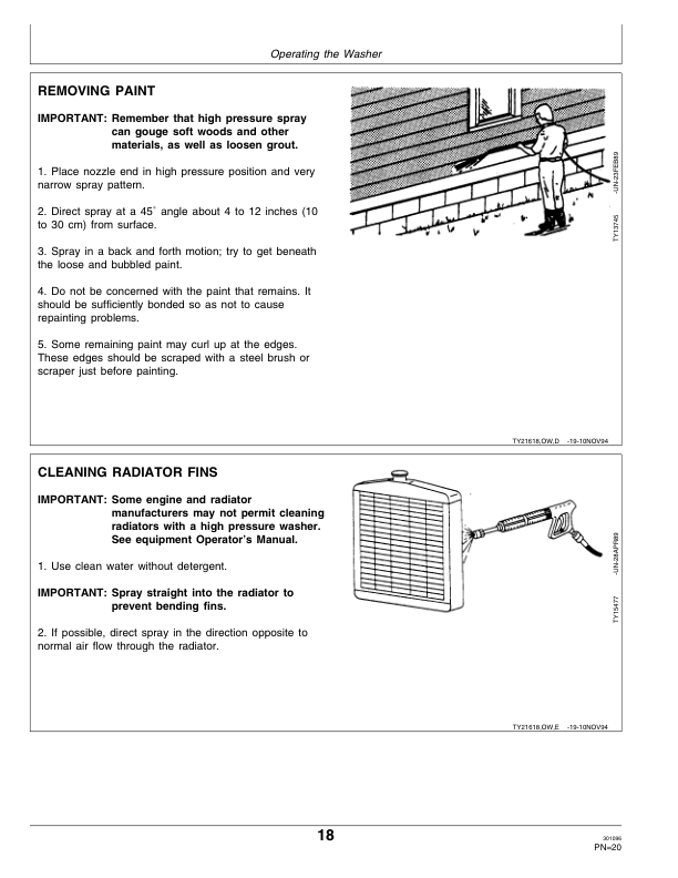 John Deere HR1250 High Pressure Washer Operator's Manual (OMTY24017) - Image 2