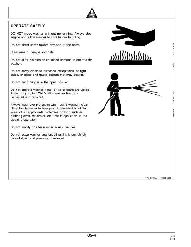 John Deere Model HR1750G, HR2000G High Pressure Washers Operator's Manual (OMTY24024) - Image 2
