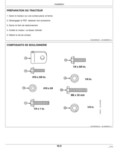 Alternative view of John Deere Weathershields for 4100 Tractor Operator's Manual (OMTY24825)