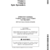 John Deere TY25010, TY25011, TY25012 Spin Spreaders Operator's Manual (OMTY25013)