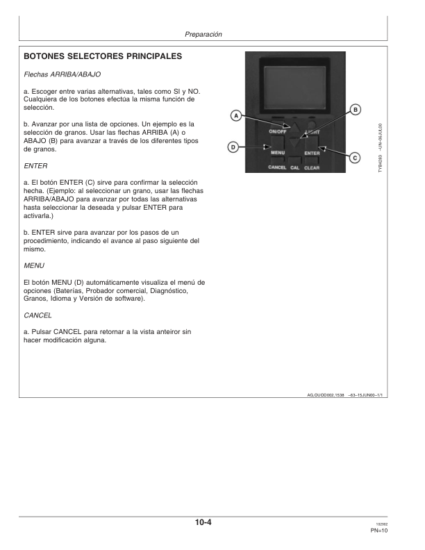 John Deere MoistureMATCH Grain Moisture Tester SW20300 Operator's Manual (OMTY25053) - Image 2