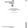 John Deere A22 High-Pressure Washer Operator's Manual (OMTY2617)