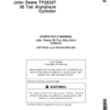 John Deere John Deere TY26327 30-Ton Aluminum Cylinder Operator's Manual (OMTY26302)