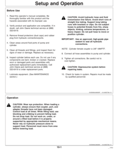 Alternative view of John Deere John Deere TY26327 30-Ton Aluminum Cylinder Operator's Manual (OMTY26302)