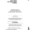 John Deere Convertisseur 750 Watts TY26879 Operator's Manual (OMTY26879)