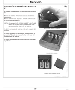Alternative view of John Deere SW07370 Hand Held High Moisture Range Hay Tester Operator's Manual (OMTY27499)