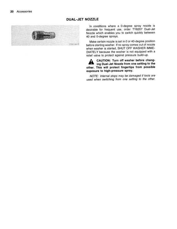 John Deere A16 High-Prssure Washer Operator's Manual (OMTY3825) - Image 2