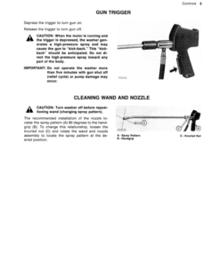 Alternative view of John Deere A18 High Pressure Washer Operator's Manual (OMTY3850)