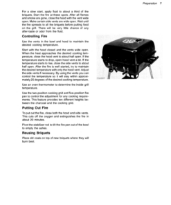 Alternative view of John Deere 12C Charcoal Grill Operator's Manual (OMTY3882)