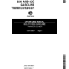 John Deere 82G (-017659) & 83G (-008386) Gasline Trimmer/Edgers (Subs with OMM122063) Operator's Manual (OMTY3960)