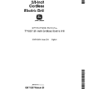John Deere Electric Drill, TY9037 Operator's Manual (OMTY3974)
