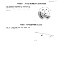 Alternative view of John Deere TY9038 7 1/4-Inch Electric Cirular Saw Operator's Manual (OMTY3975)