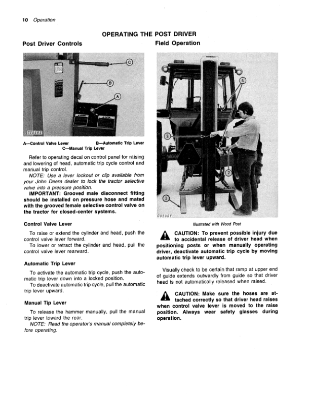 John Deere 51 Post Driver Operator's Manual (OMTY3977) - Image 2