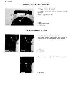 Alternative view of John Deere 2 Power Blower Operator's Manual (OMTY3988)