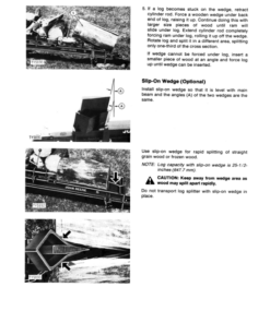 Alternative view of John Deere No. 5 Log Splitter Operator's Manual (OMTY3991)