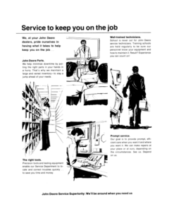 Alternative view of John Deere 34 & 35 Rear Blades Operator's Manual (OMTY3995)