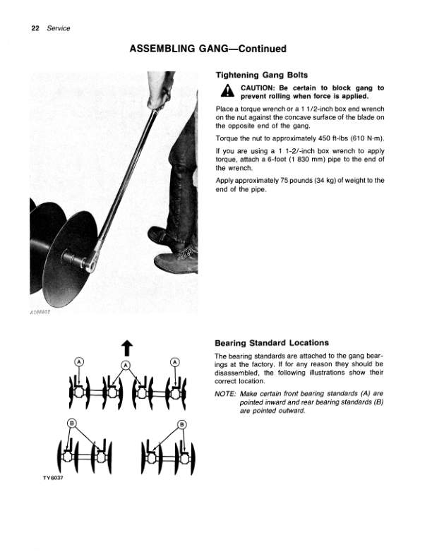 John Deere 140, 160 Integral Disks Operator's Manual (OMTY3997) - Image 2
